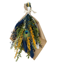 Load image into Gallery viewer, Peacock Dried Bouquet
