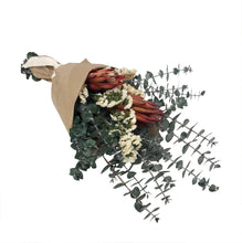 Load image into Gallery viewer, Protea &amp; Eucalyptus Dried Bouquet
